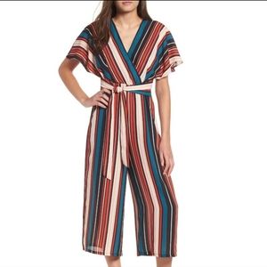 🦔 Leith Tie-Waist Jumpsuit Retro Romper XL🦔